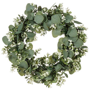 Boxwood & Eucalyptus Wreath