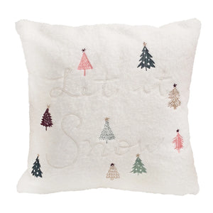 Let it Snow Tree Cushion Cover