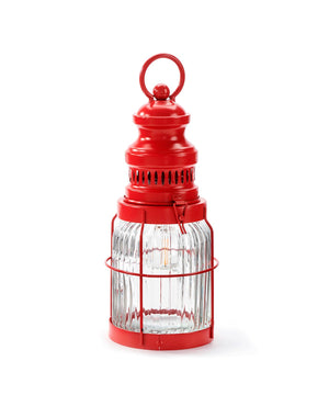 Red LED Lantern