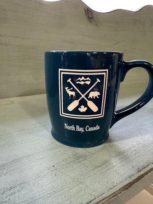 North Bay Mug - Paddles - Blue