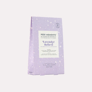 Voesh Pedi Moments Lavender Relieve