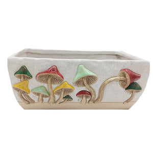 Rectangle Mushroom Planter