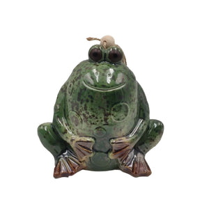 Ceramic Frog Bell