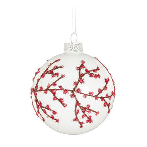 Berries on Branch Ornament Ball