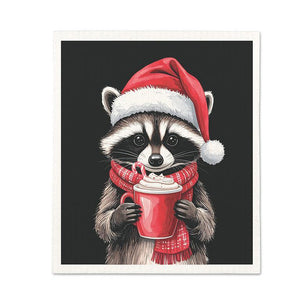 Swedish Dishcloth - Raccoon
