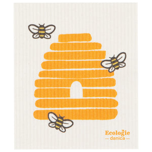 Swedish Dish Cloth - Bees