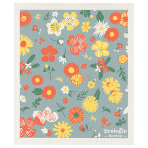 Swedish Dish Cloth Flowers of the Month