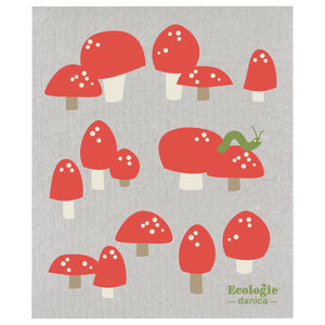 Swedish Dish Cloth Totally Toadstools