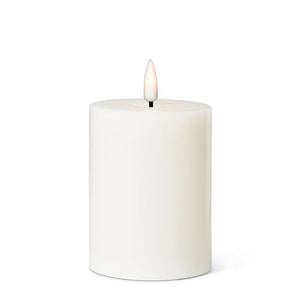 Luxlite Pillar Candle Sand 3x4