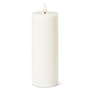 Luxlite Pillar Candle Sand 3x8
