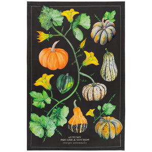 Autumn Squash Cotton Tea Towel