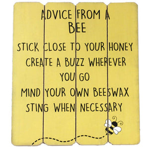 Advice from a Bee