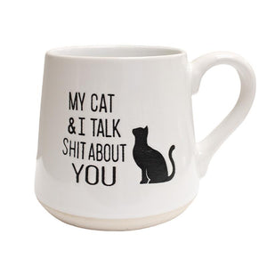 Fat Bottom Mug - My Cat & I