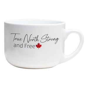 Latte Mug - True North Strong & Free