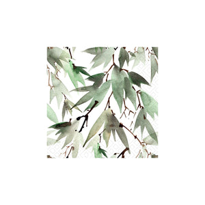 Lunch Napkin - Watercolour Leaves
