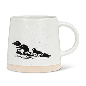 Wide Base Loon Mug