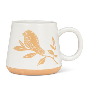 Mug with Bird and Branch