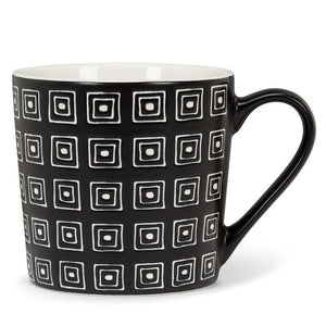 Spiral Squares Mug