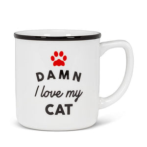 Damn I Love My Cat Mug