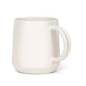 Double Handed Mug - White
