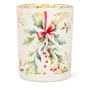 Holly Candle Holder MD