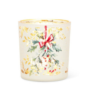 Holly Candle Holder SM