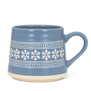 Festive Snow Mug Blue