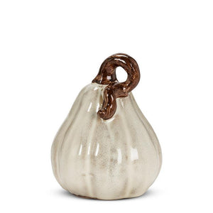 Small Ivory Pumpkin