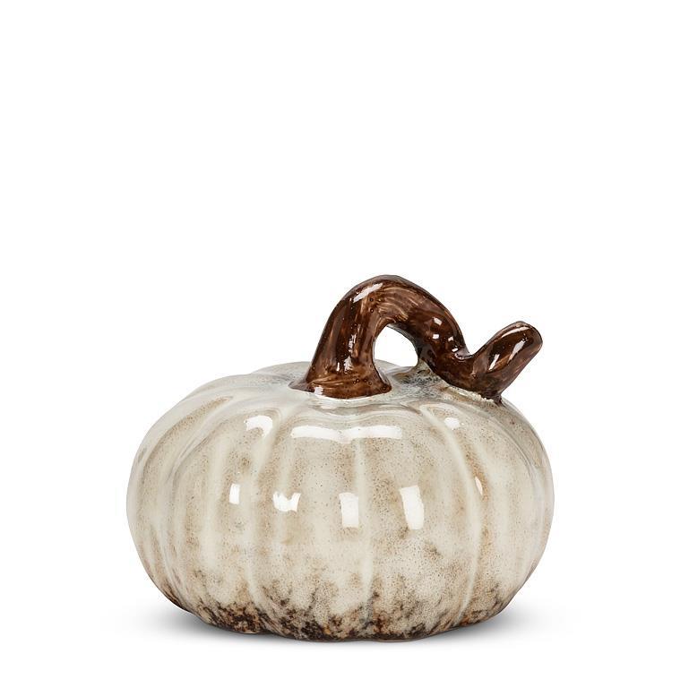 Mini Ivory Pumpkin - The Green Store - North Bay