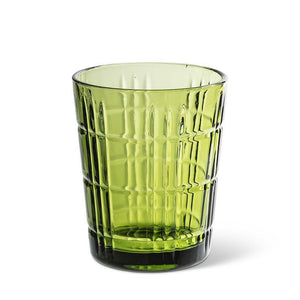 Panel Facet Tumbler -Green