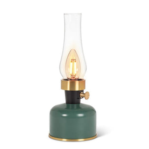 Lantern LED Chimney Green
