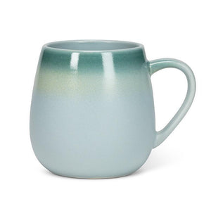 Green Ombre Belly Mug
