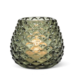 Pinecone T-Lite Holder Green SM