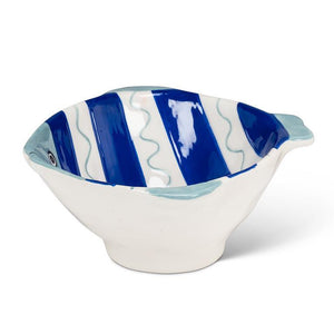Small Striped Fish Bowl