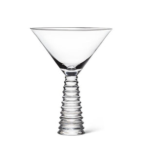 Stack base Martini Glass