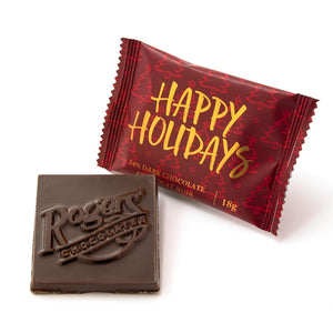 Rogers' Chocolate Happy Holidays Bar - Dark