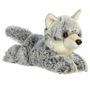 Winter Wolf Mini Flopsie 8"