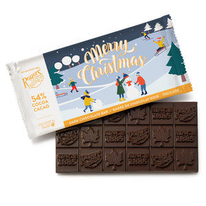 Rogers' Chocolate 'Merry Christmas' Dark Chocolate