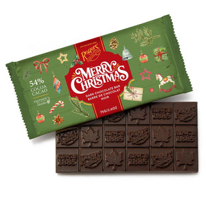 Rogers' Chocolate 'Merry Christmas' Dark Chocolate