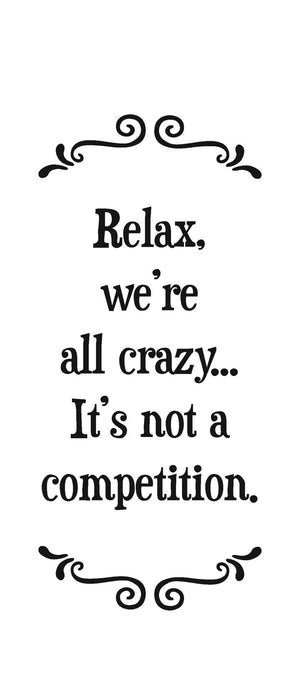 Scrunchy Face Tea Towel - Crazy