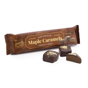 Rogers' Chocolates Dark Chocolate Maple. Caramels