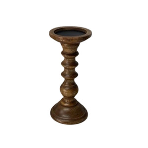Wood Candle Holder Medium
