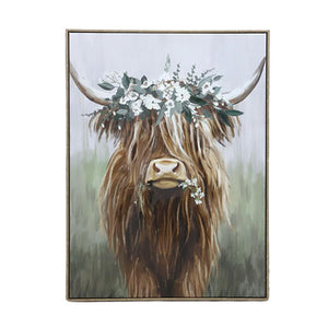Highland Cow Wall Art