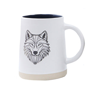 Wolf Ceramic Mug 20oz