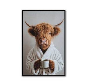 Highland Brew Framed Art