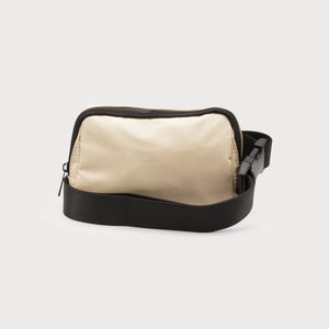 Crossbody Belt Bag - Beige