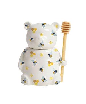 Bear Honey Jar with Dipper