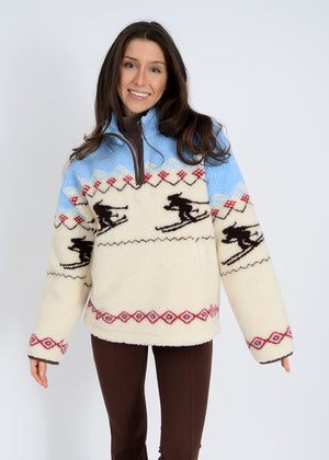 Apline Sherpa 'Skier'  with front pocket