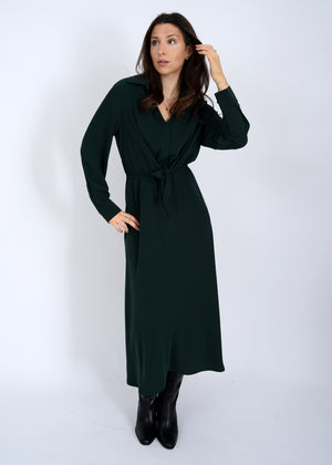 Cressida Midi Dress - Pine