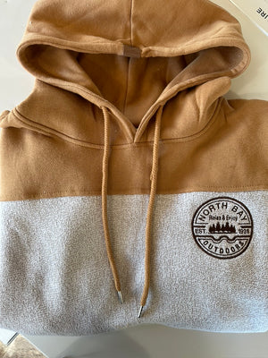 North Bay nantucket Hoodie - Brown
